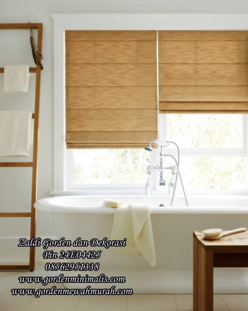 Gorden Roman Shade roller blind gorden lipat minimalis 