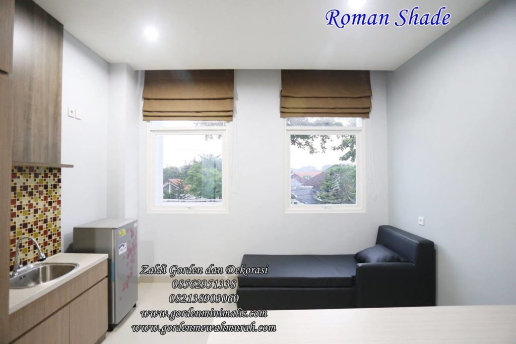 Gorden Roman Shade roller blind gorden lipat minimalis
