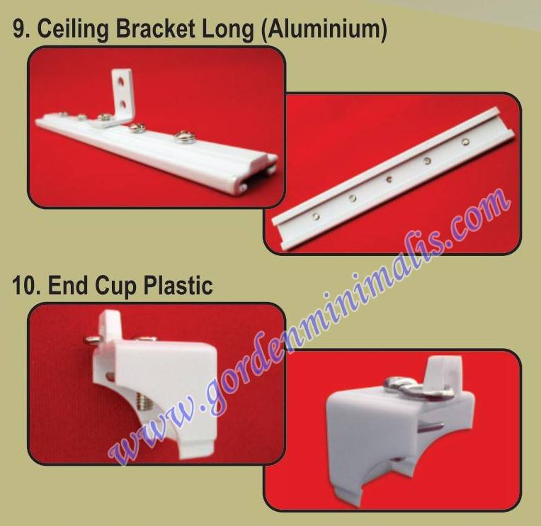 ceiling long bracket hospital track