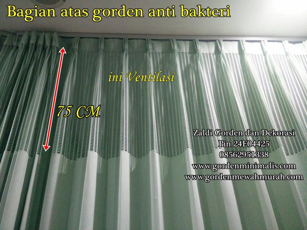 Ventilasi jaring Gorden rumah sakit 