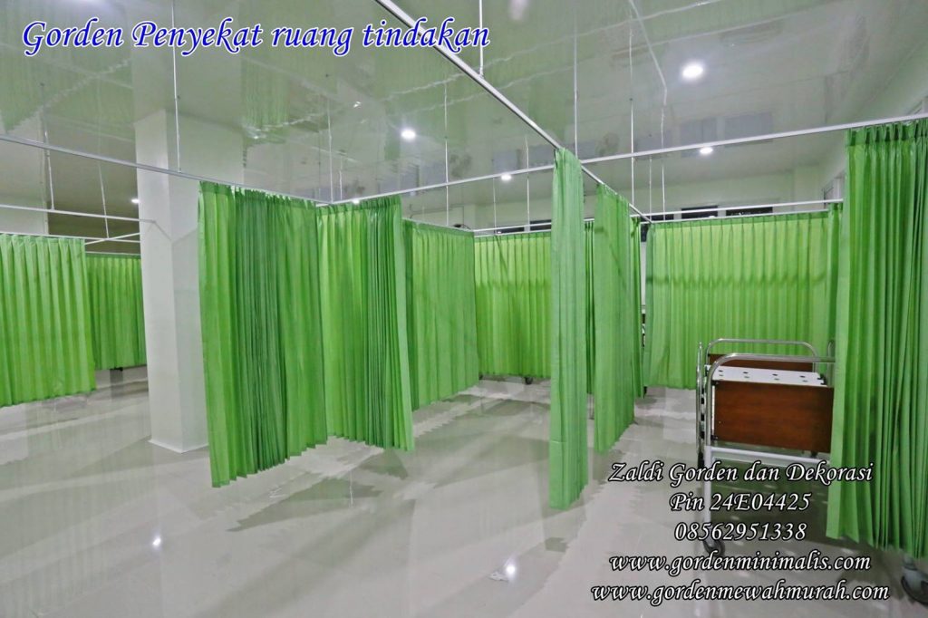 Gorden rumah sakit bahan anti noda
