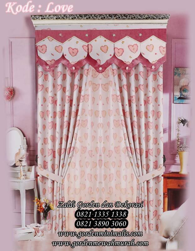 model Gorden Shabby chic minimalis terbaru motif love