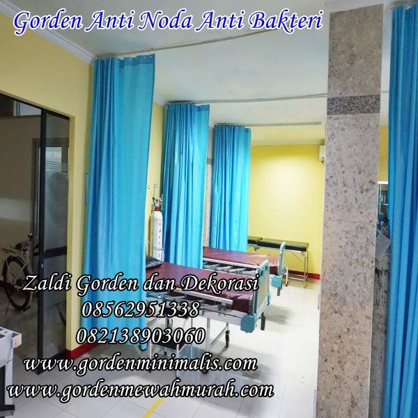 gorden rumah sakit bahan anti darah anti bakteri