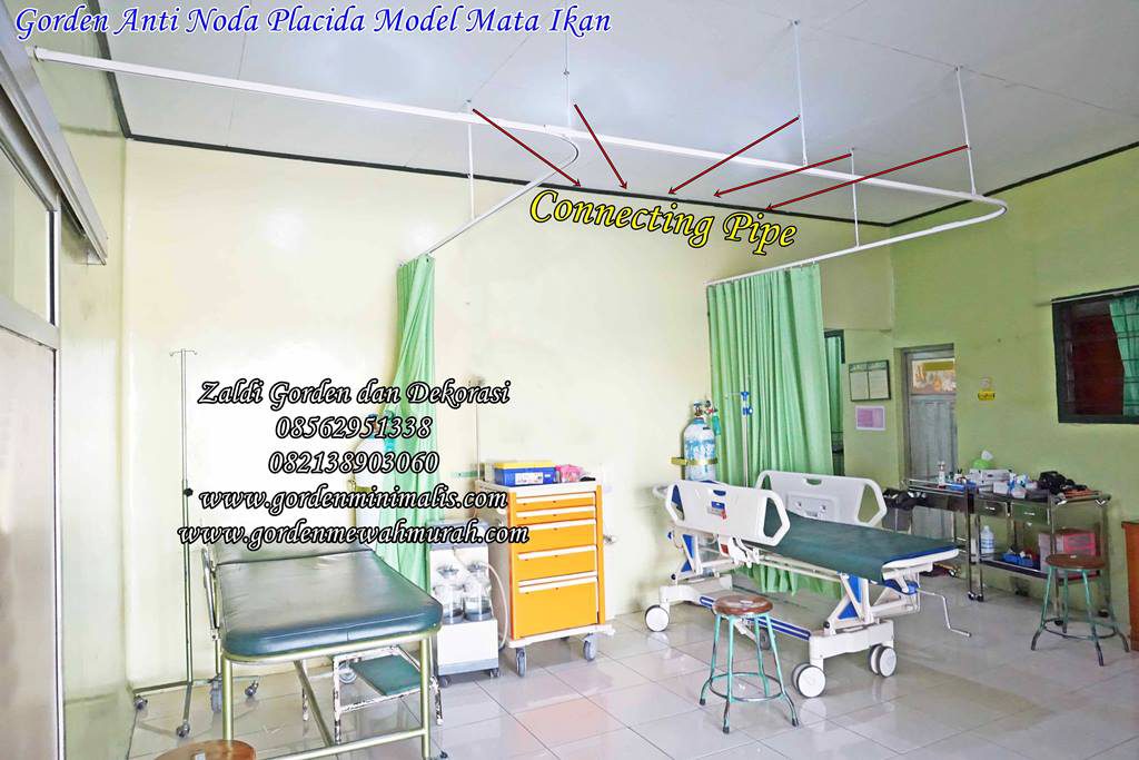 gorden rumah sakit bahan anti darah anti bakteri