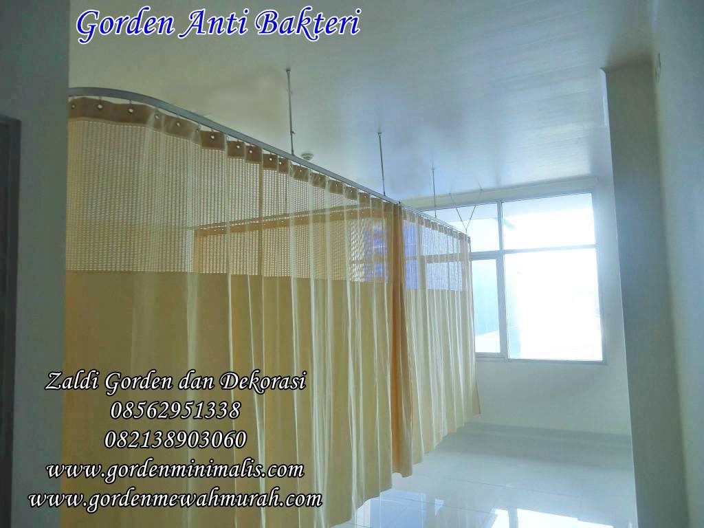 gorden rumah sakit bahan anti bakteri
