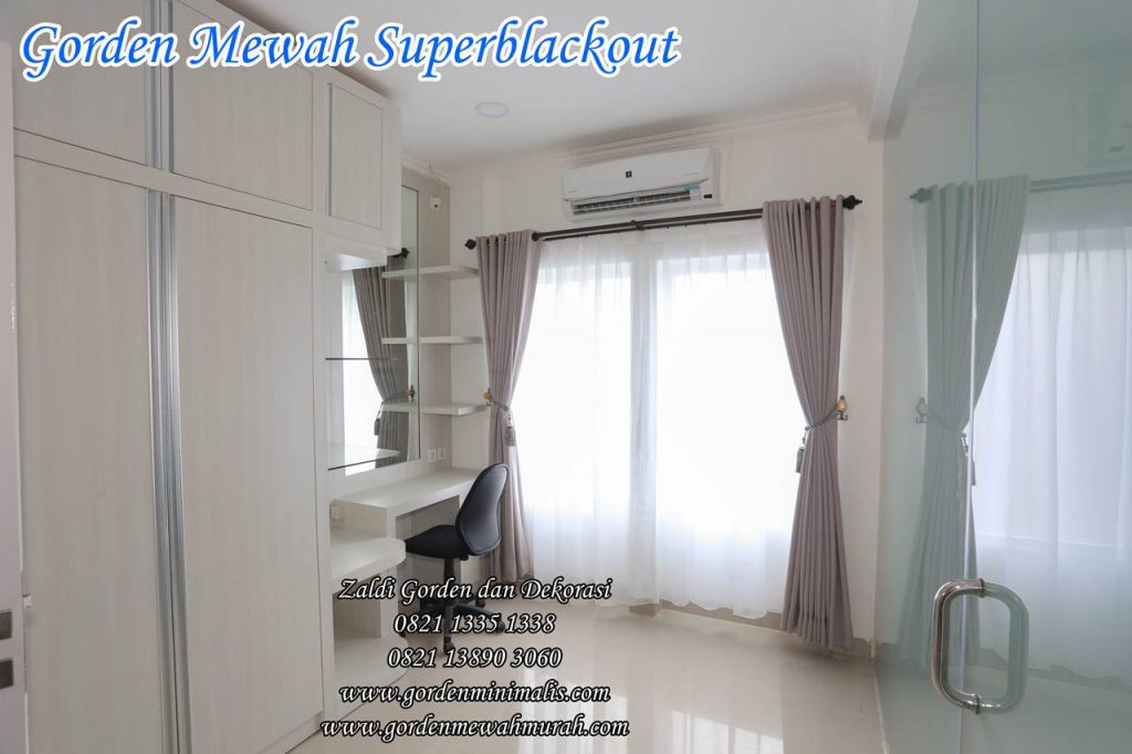 Gorden rumah terbaru gorden superblackout