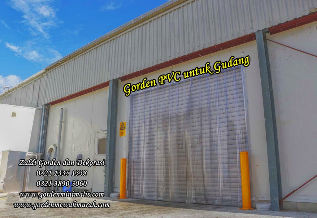 PVC Strip Curtain Gorden pvc Plastik transparan untuk penyekat rumah makan restoran pabrik gudang