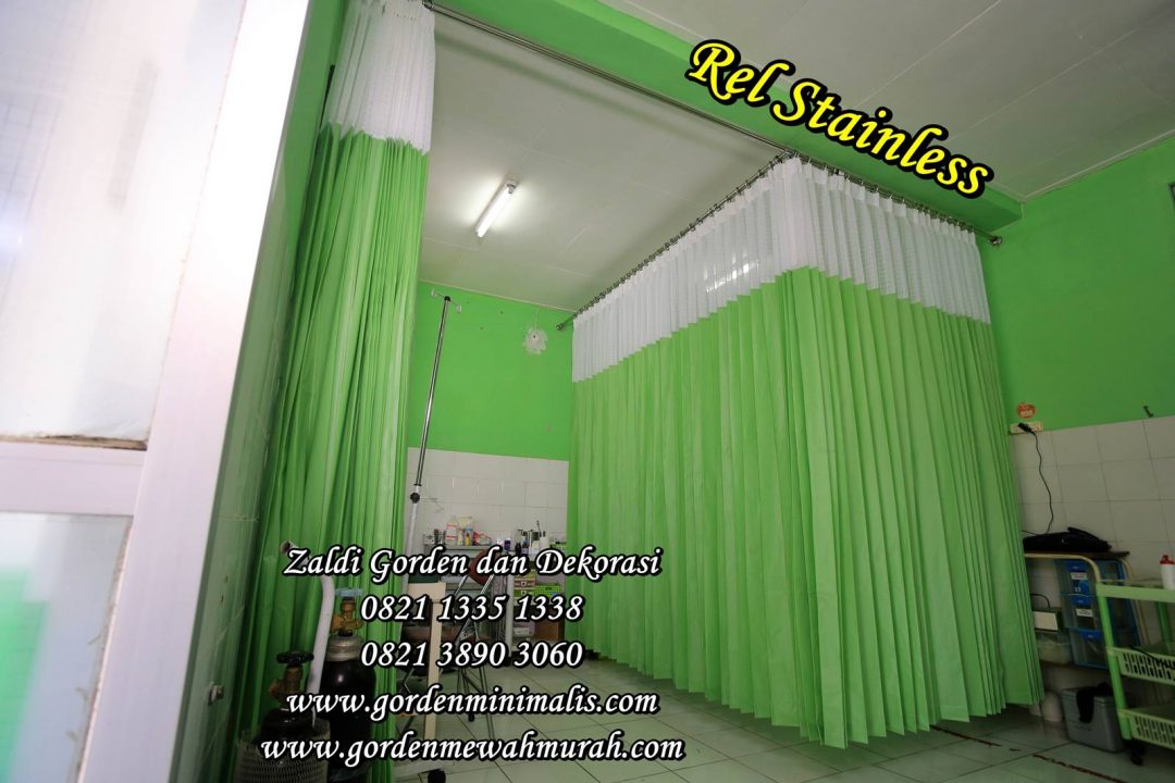 Gorden Rumah Sakit Bahan Anti noda darah air minyak saos