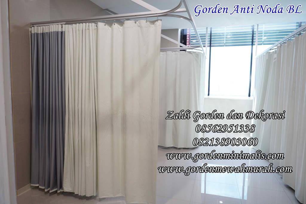 Gorden PVC blackout untuk rumah sakit