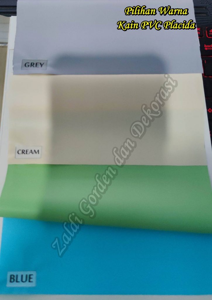 Pilihan warna gorden rumah sakit kain pvc