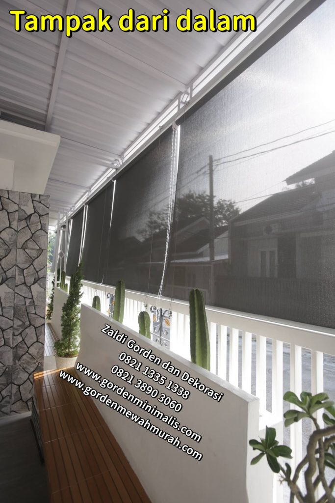 Gorden tampias Hujan sollar Blind suntex blind roller screen