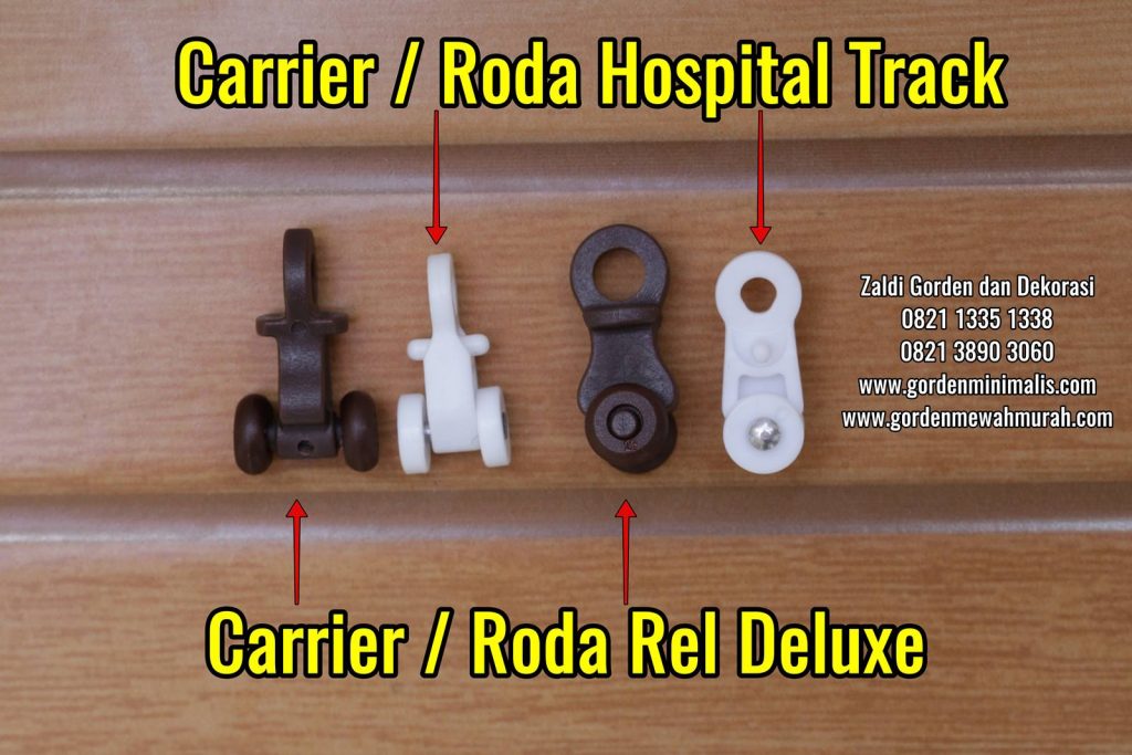 Carrier roda hospital track dan rel deluxe