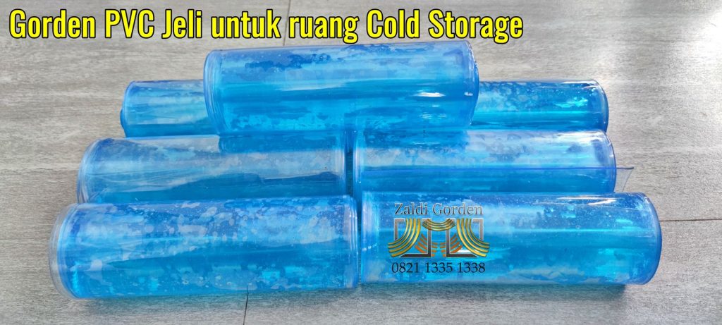 gorden plastik pvc transparan untuk ruang pendingin