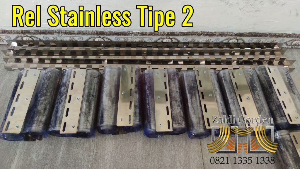 Gorden plastik transparan pvc strip curtain