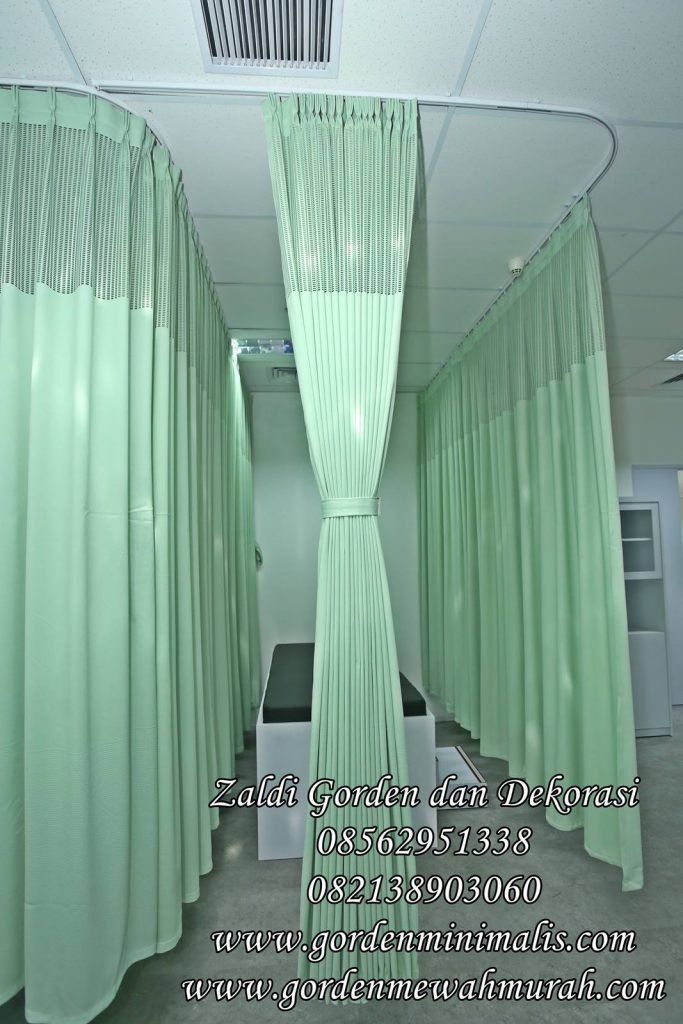 Rel Lengkung gorden rumah sakit