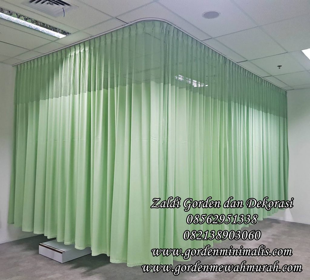 Rel Lengkung gorden rumah sakit