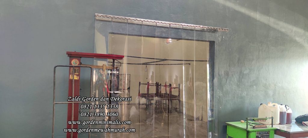 Gorden Plastik transparan pvc strip curtain