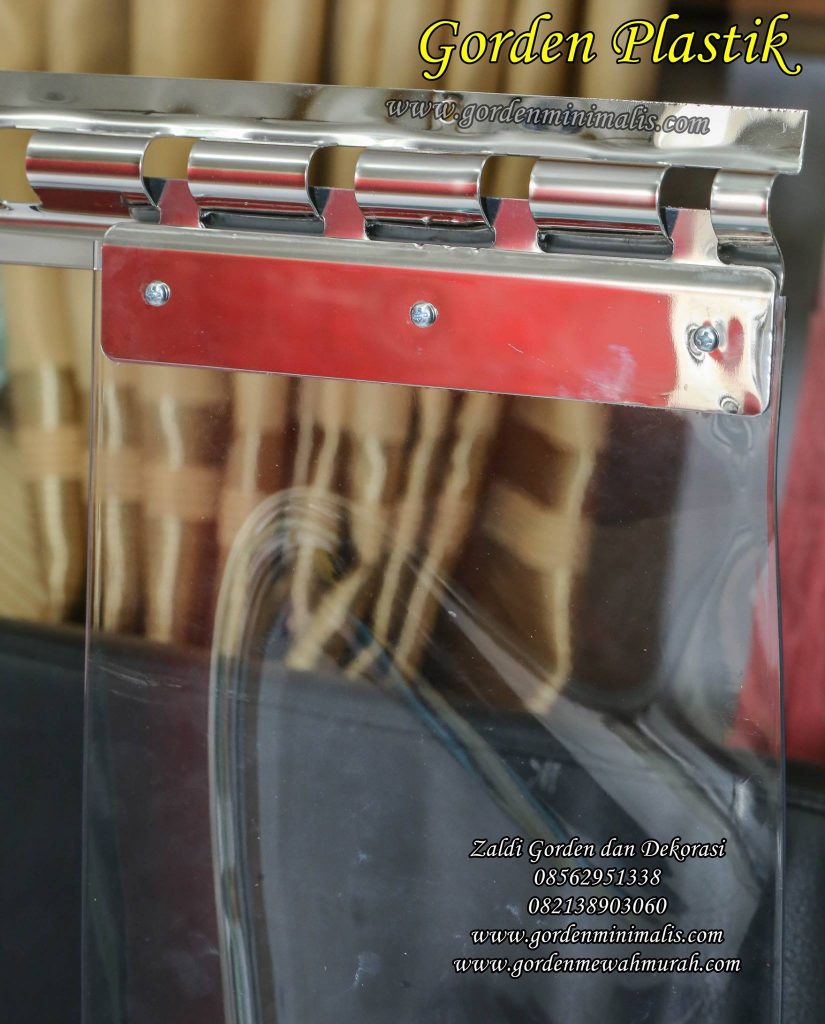 Rel stainless bracket stainless pvc strip curtain