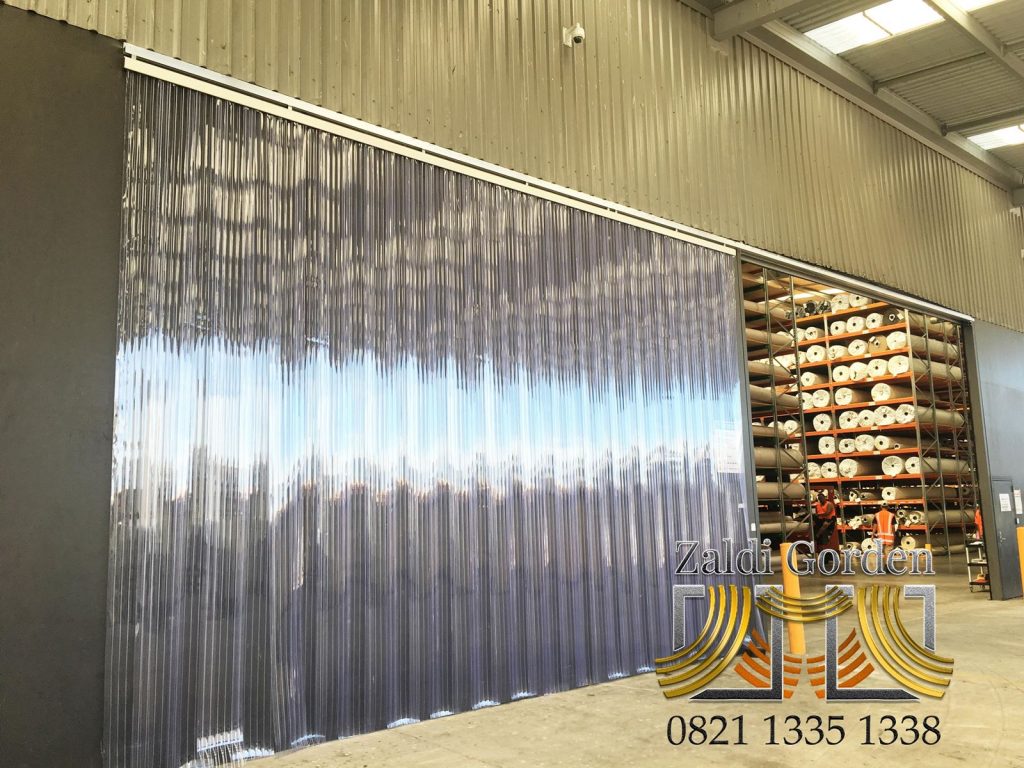 Tirai Plastik transparan PVC Strip Curtain