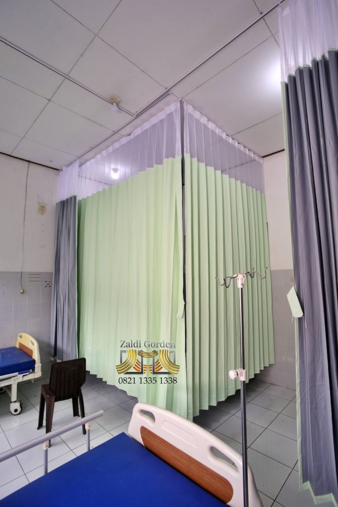 Gorden PVC Gorden Rumah Sakit anti noda anti bakteri fire retandant 18