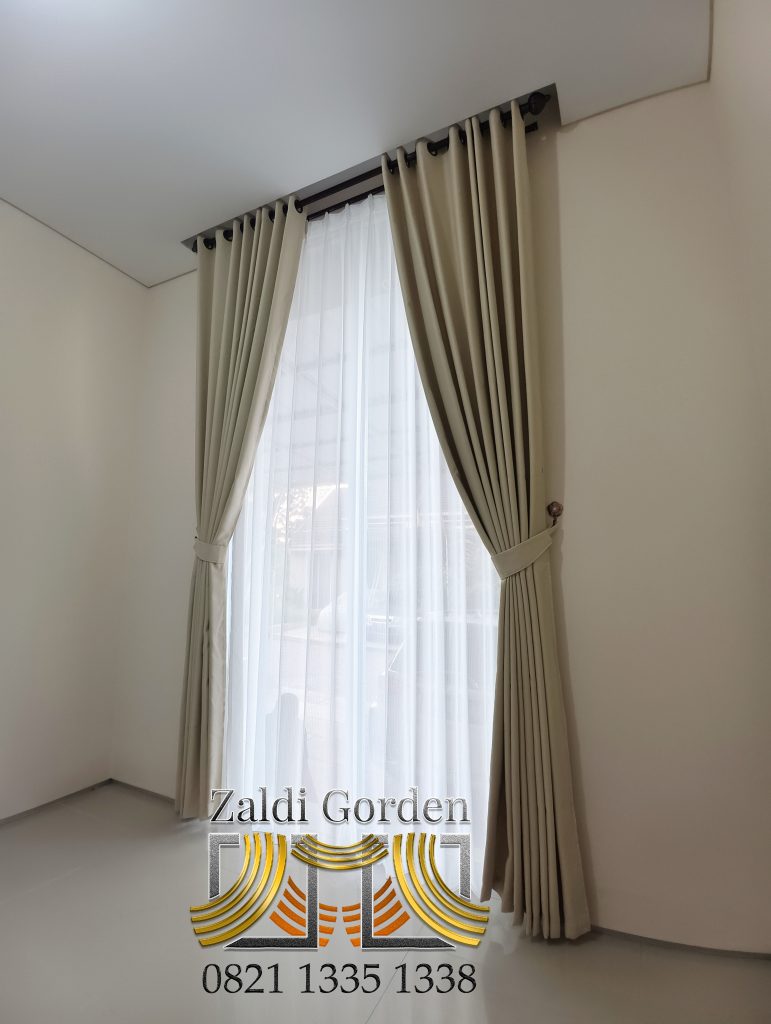 Gorden Minimalis bahan blackout terbaru tahun 2025
