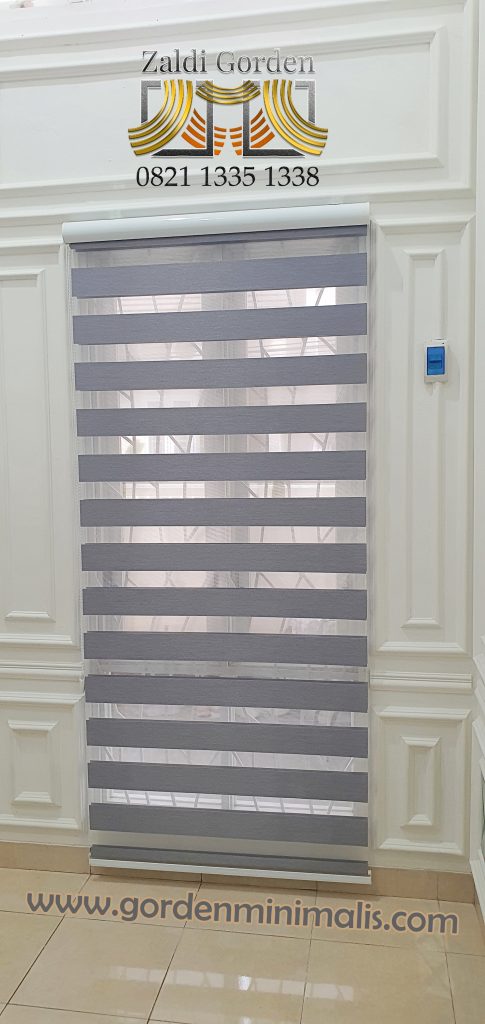 Gorden Zebra Blind roller blind terbaru bahan blackout murah 1