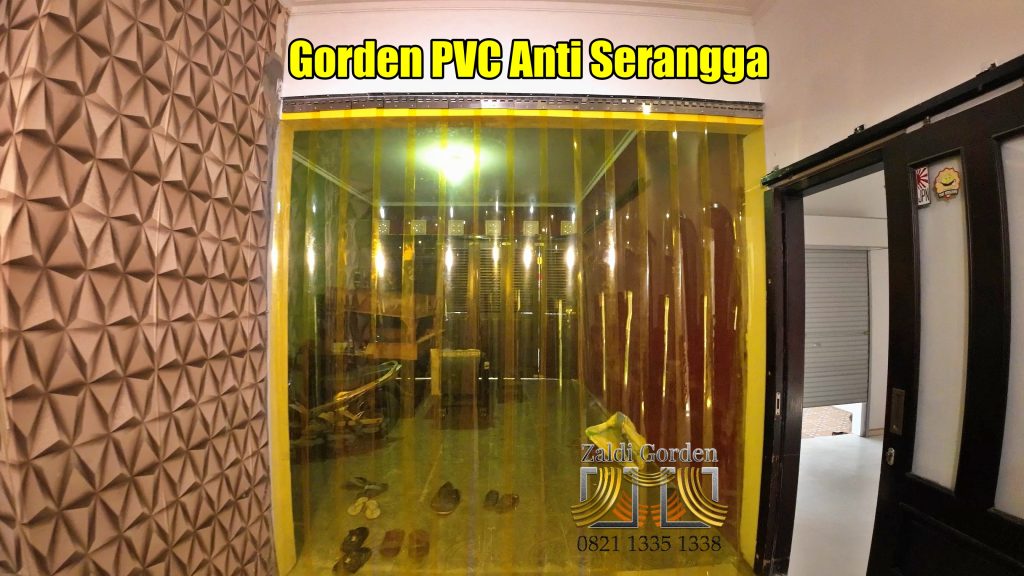 Gorden Plastik PVC Transparan untuk pintu anti serangga 8