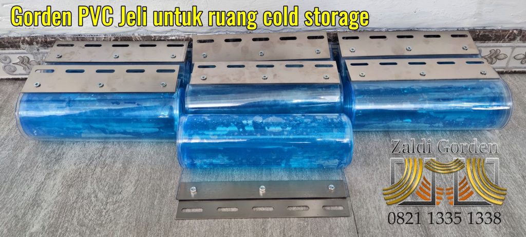 Gorden Plastik PVC Transparan untuk ruang cold storage polar pvc curtain 2