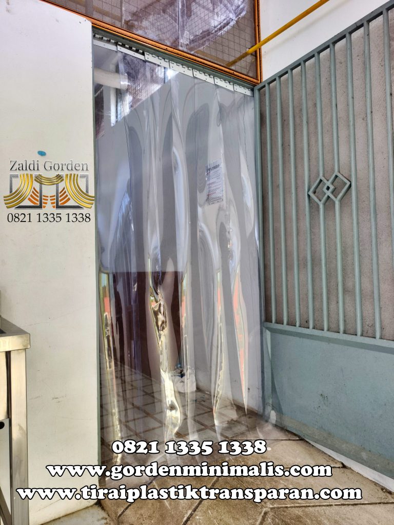 Tirai Plastik transparan untuk dapur MBG 22