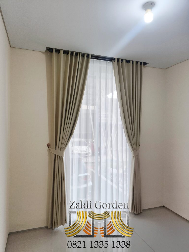 Gorden Minimalis bahan blackout terbaru tahun 2025 f