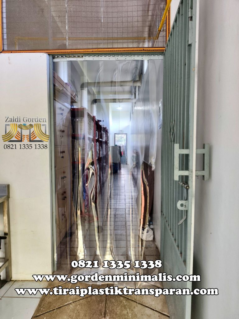 Tirai Plastik transparan untuk dapur MBG 20