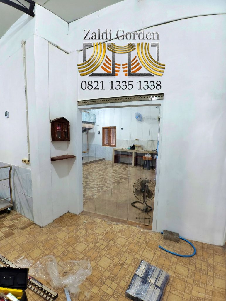 Tirai Plastik transparan untuk dapur MBG 21 (2)