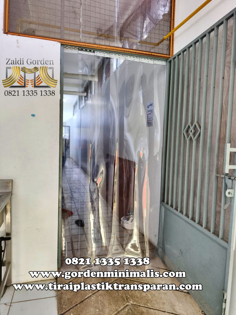 Tirai Plastik transparan untuk dapur MBG 21