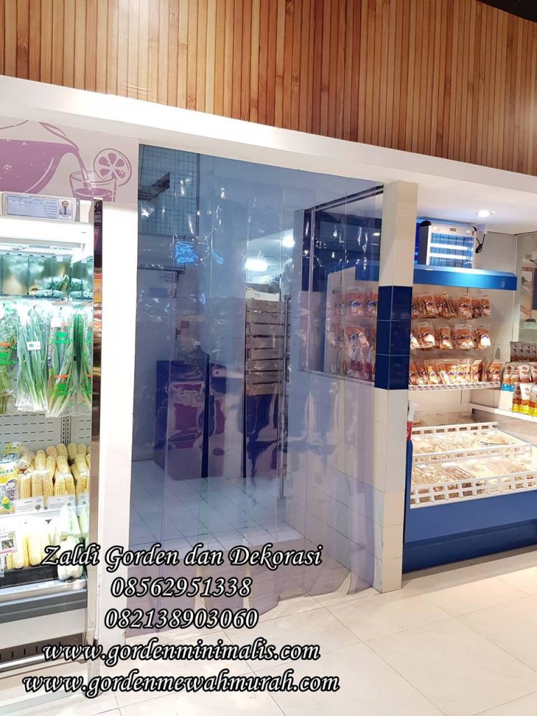 gorden plastik penyekat ruangan dapur rumah sakit toko industri pabrik pvc strip curtain 42