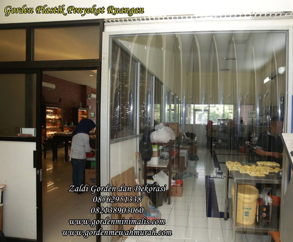 gorden plastik penyekat ruangan dapur rumah sakit toko industri pabrik pvc strip curtain 7