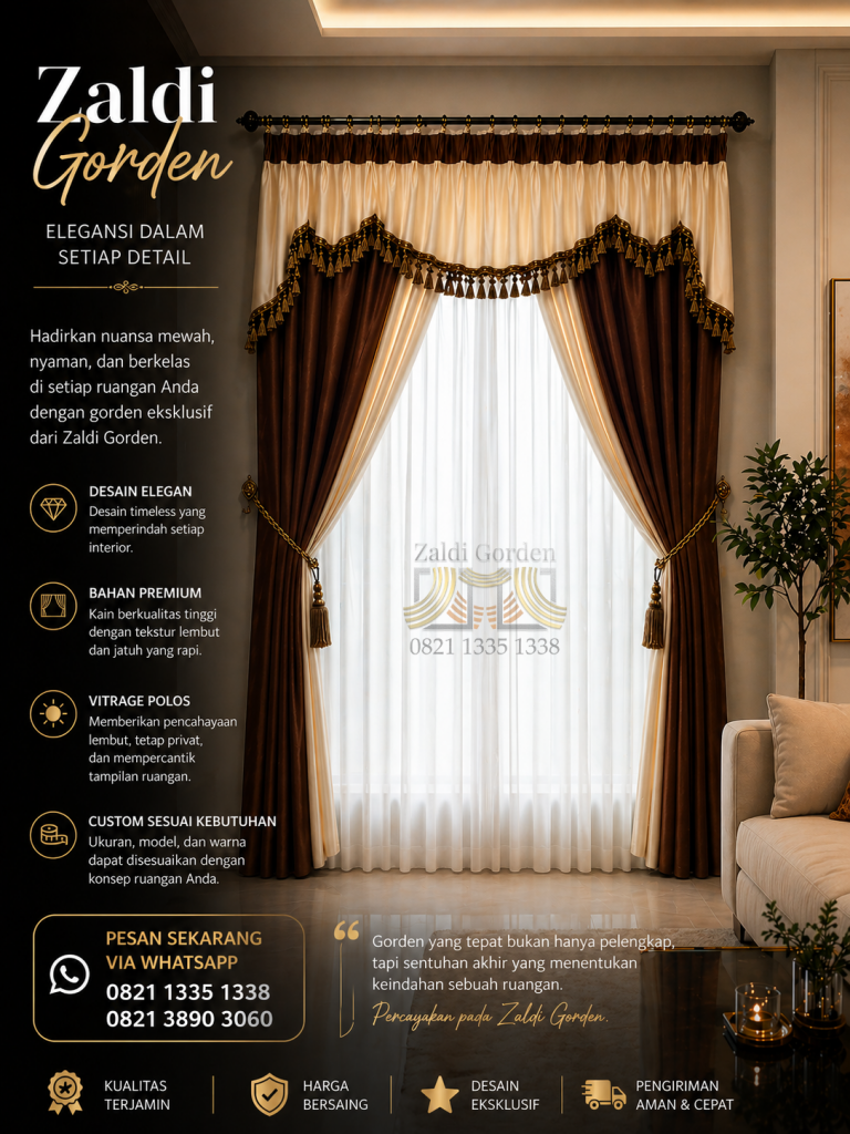 Gorden Spanyol model minimalis modern terbaru 1a