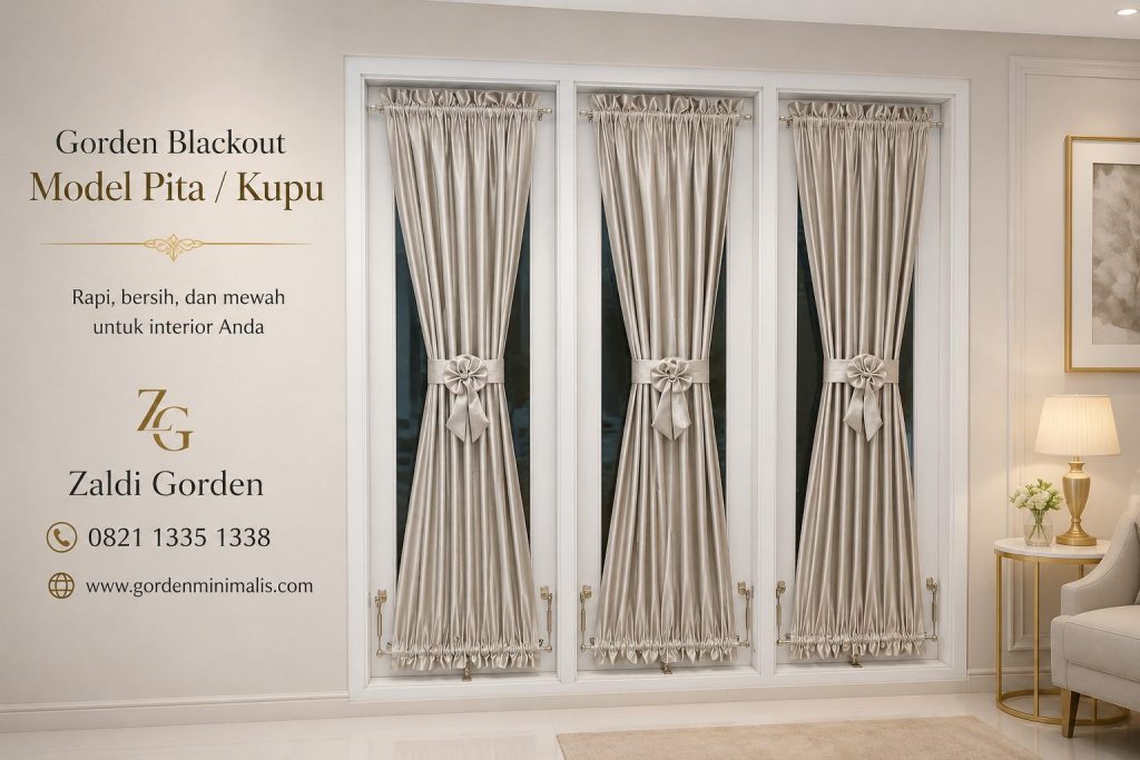 Gorden Jendela Minimalis Model Pita 2