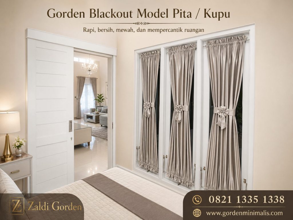 Gorden Jendela Minimalis Model Pita 3