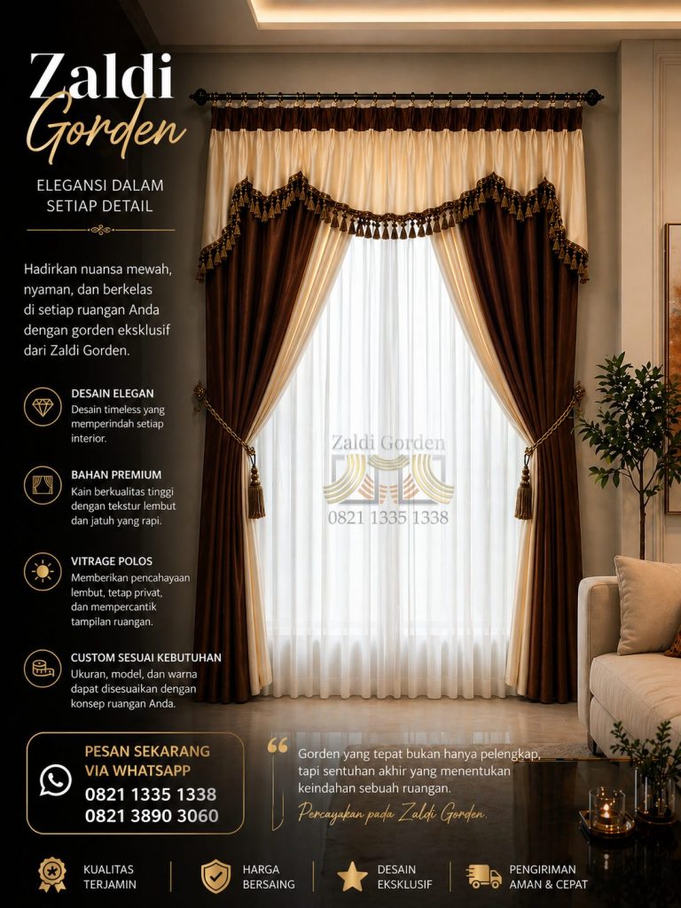 Gorden Spanyol model minimalis modern terbaru 1b
