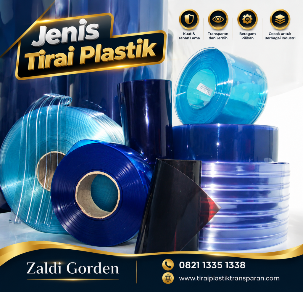 Jenis Tirai Plastik Transparan