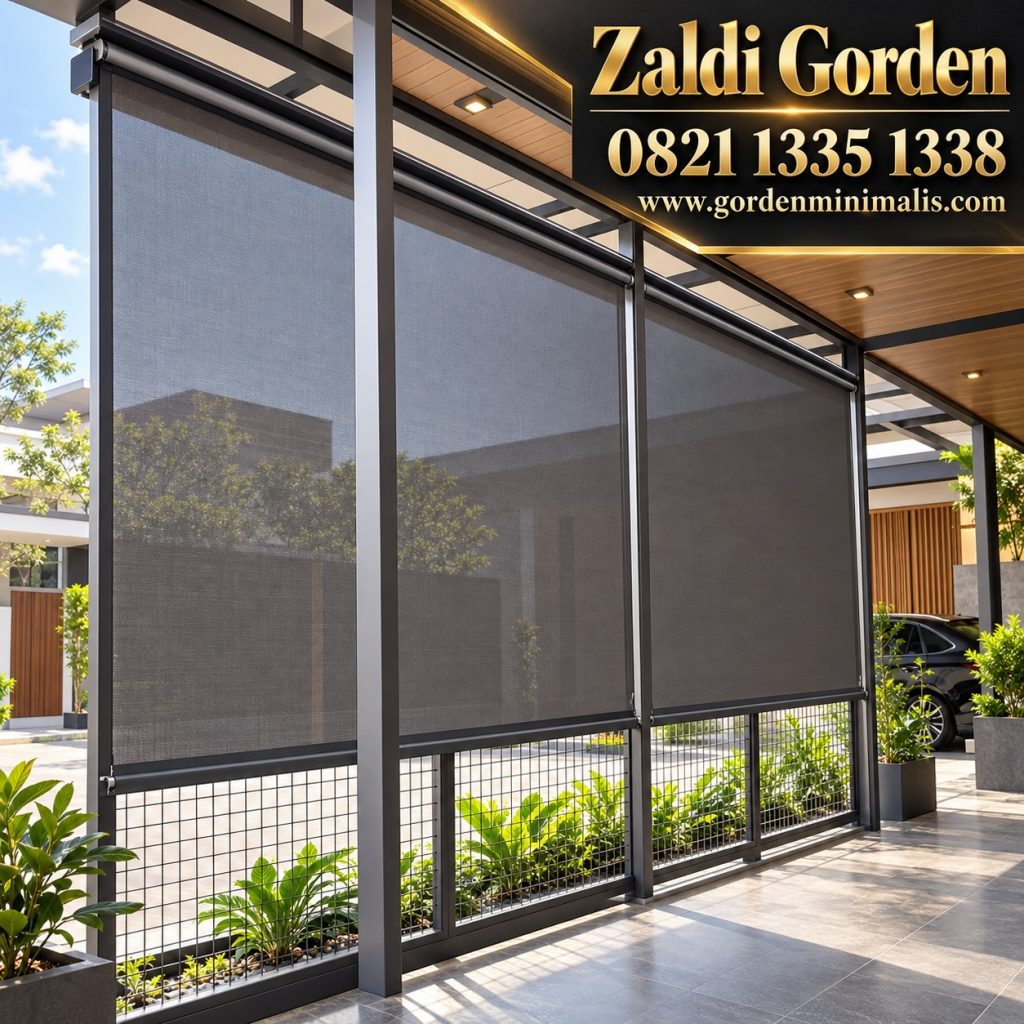 Solar screen outdoor tampias hujan 11