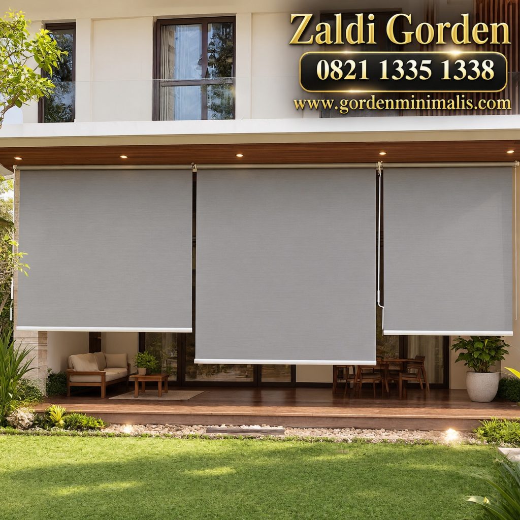 Solar screen outdoor tampias hujan 12
