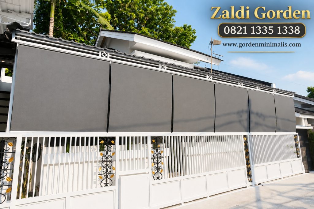 Solar screen outdoor tampias hujan 3