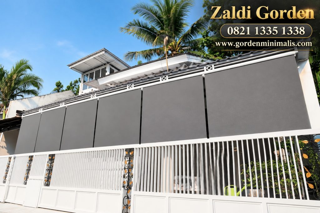 Solar screen outdoor tampias hujan 4