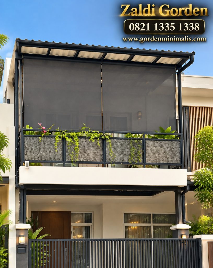 Solar screen outdoor tampias hujan 5