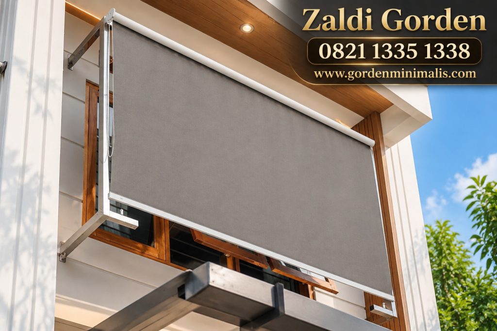Solar screen outdoor tampias hujan 7
