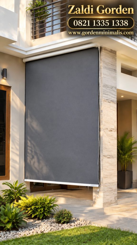 Solar screen outdoor tampias hujan 8